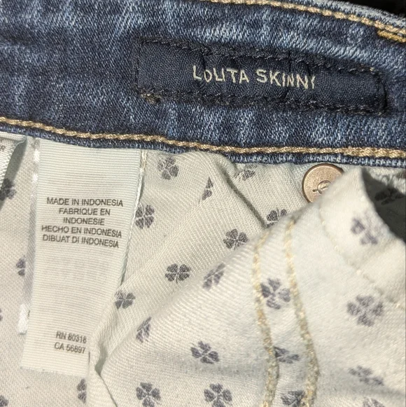 Lucky Brand Lolita Skinny Blue Jeans - Picture 5 of 7